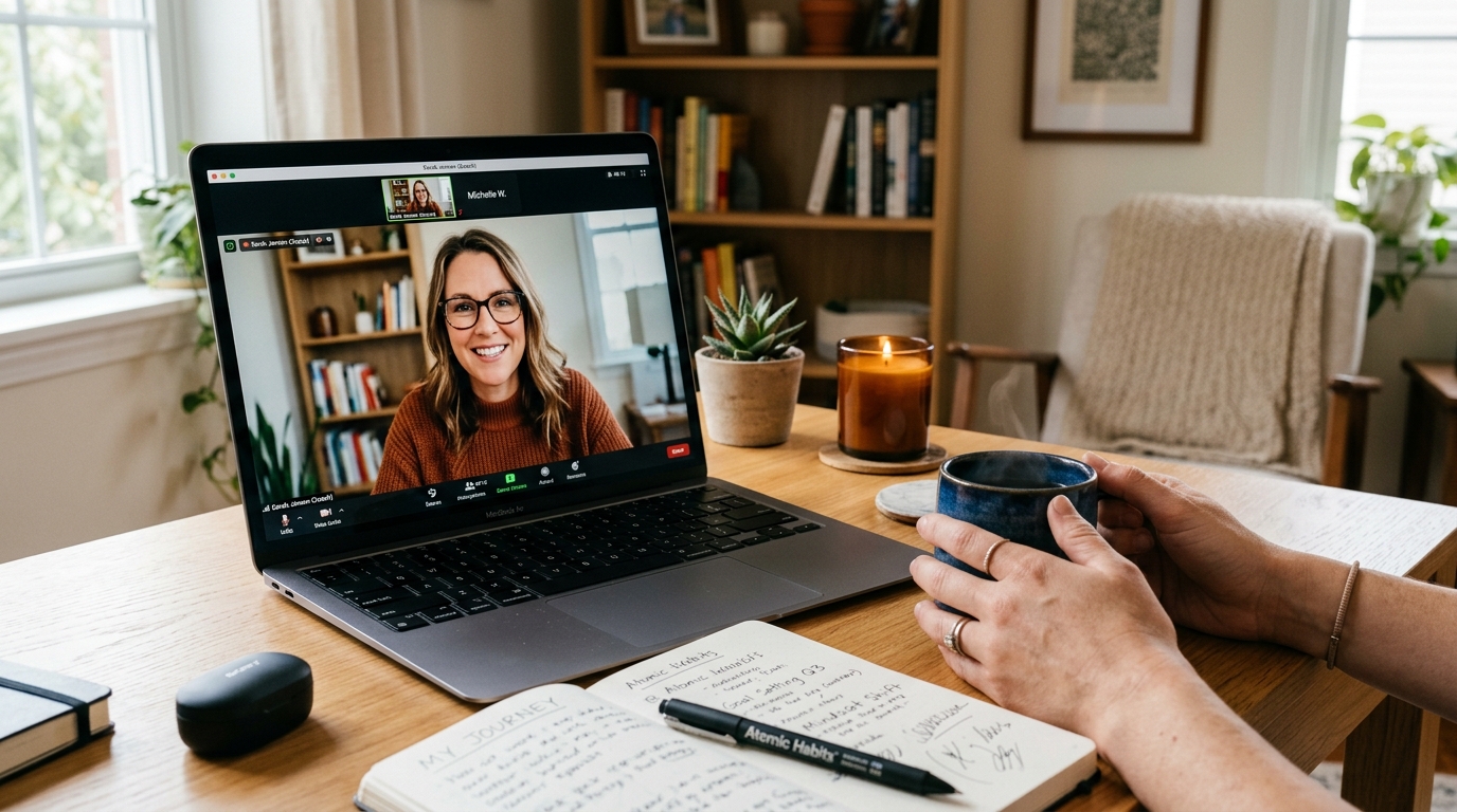 Coaching przez internet: wygoda, efektywność i prawdziwa transformacja bez wychodzenia z domu